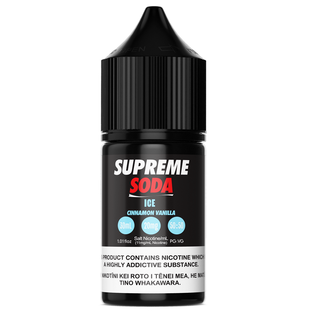 Supreme Soda Salts (ICE) - Cinnamon Vanilla 30ml