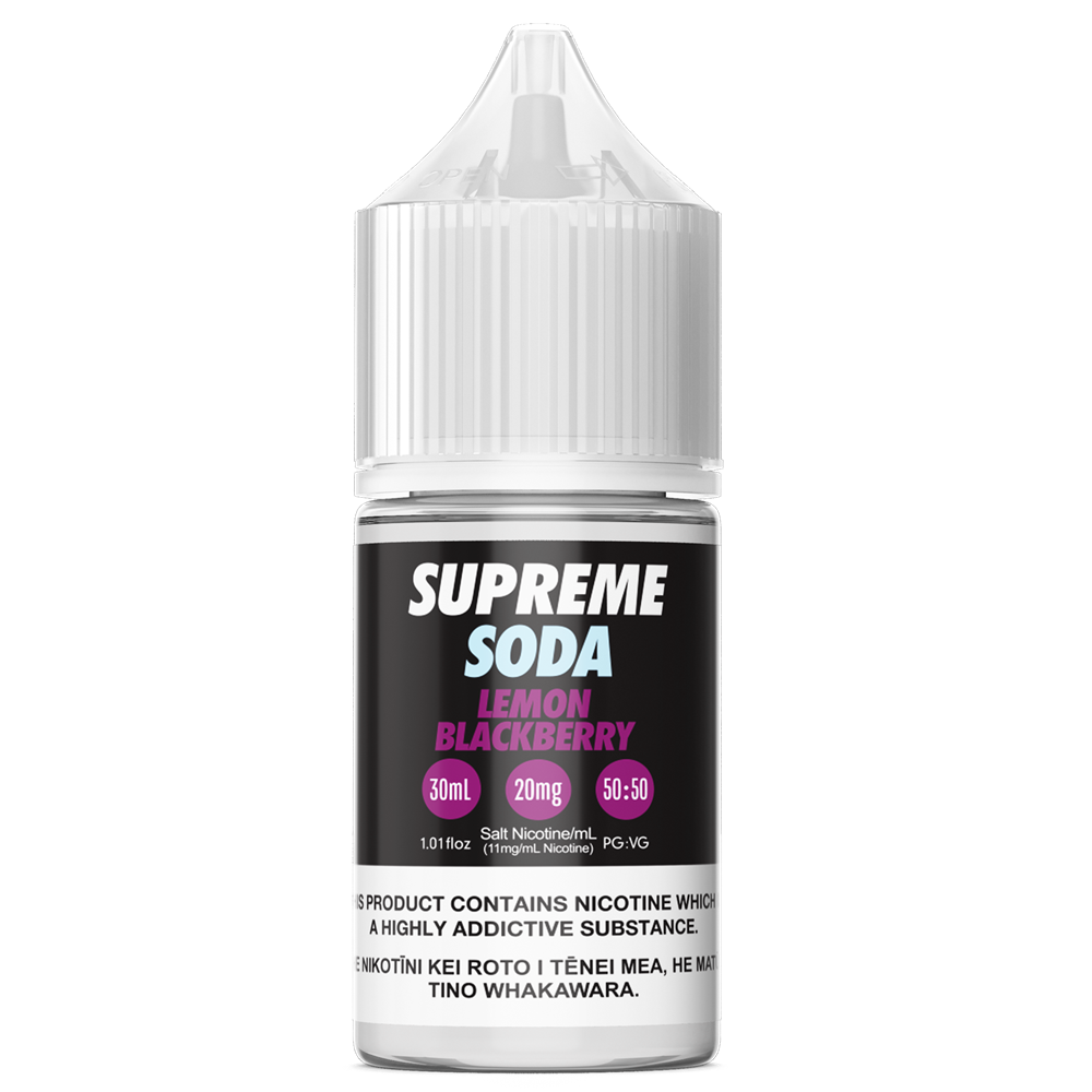 Supreme Soda Salts - Lemon Blackberry 30ml