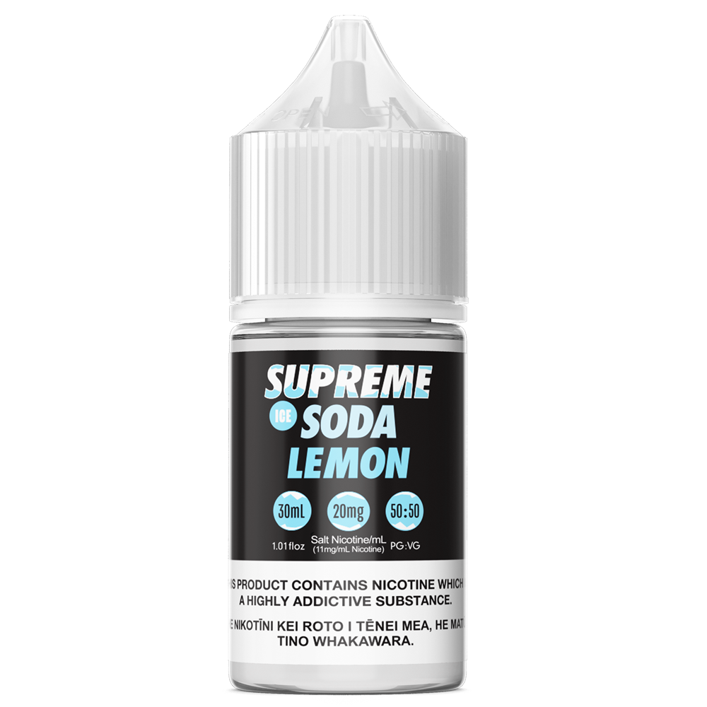 Supreme Soda Salts (ICE) - Lemon 30ml