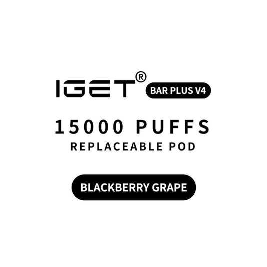 IGET Bar Plus 4.0 15000 Puffs Prefilled Pod