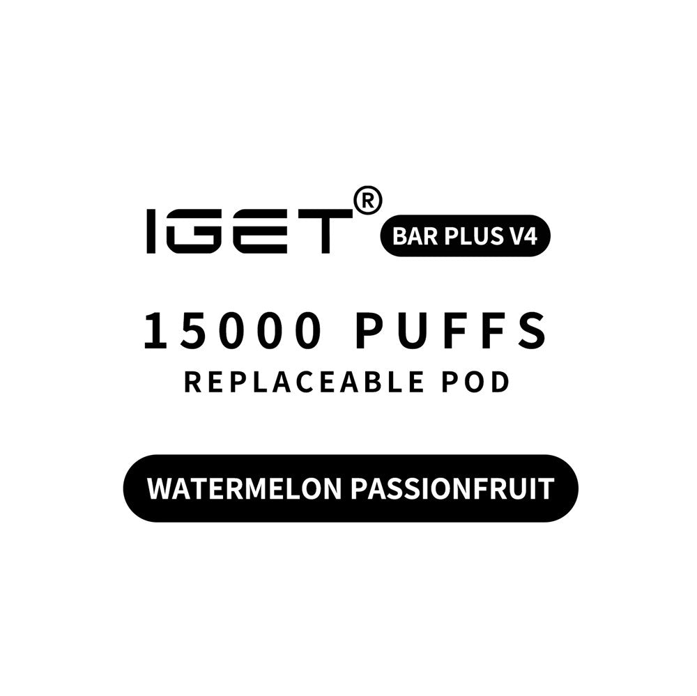IGET Bar Plus 4.0 15000 Puffs Prefilled Pod