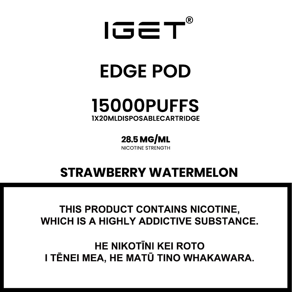 IGET Edge LP15000 Prefilled Pod