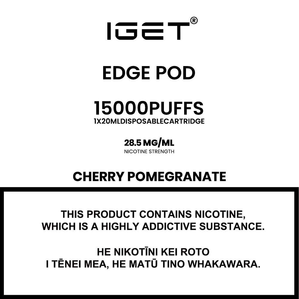 IGET Edge LP15000 Prefilled Pod