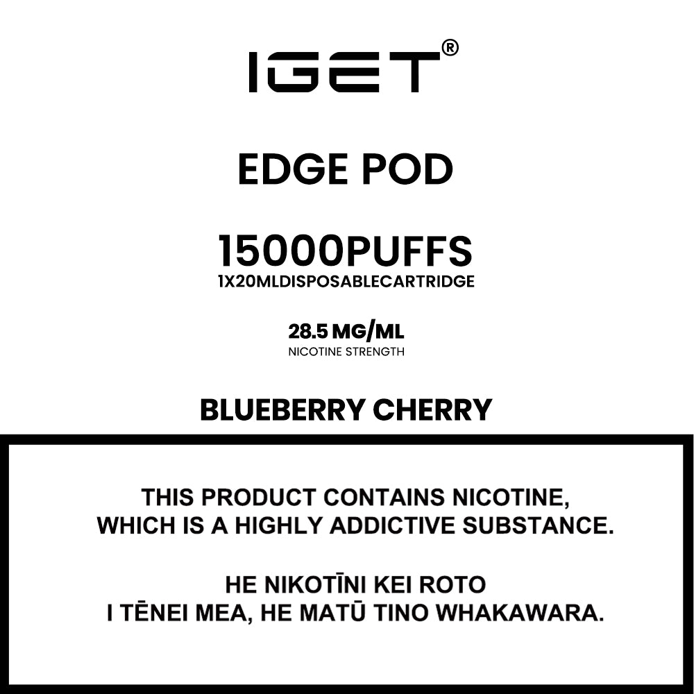 IGET Edge LP15000 Prefilled Pod