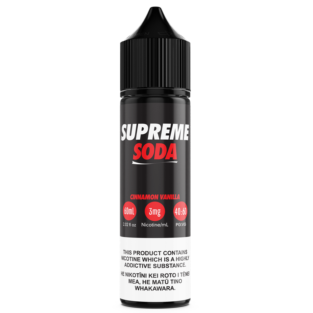 Supreme Soda - Cinnamon Vanilla 60ml [EOL]
