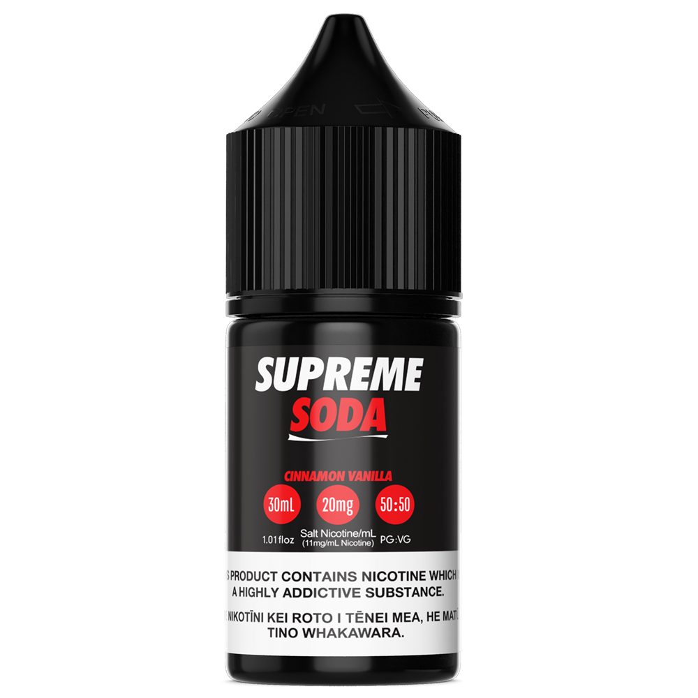 Supreme Soda Salts - Cinnamon Vanilla 30ml[EOL]