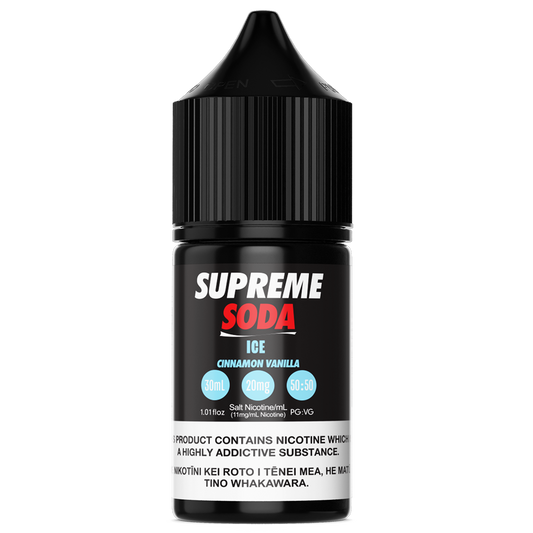 Supreme Soda Salts (ICE) - Cinnamon Vanilla 30ml[EOL]