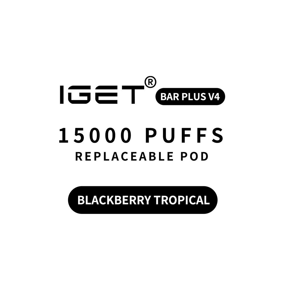 IGET Bar Plus 4.0 15000 Puffs Prefilled Pod