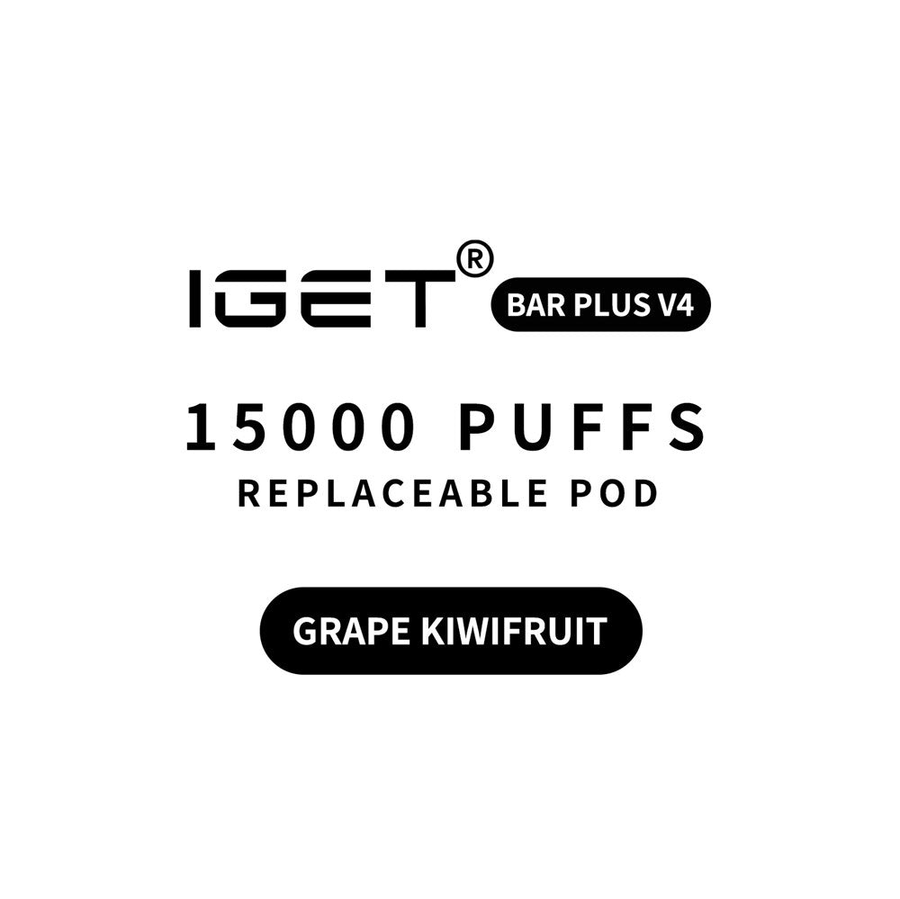 IGET Bar Plus 4.0 15000 Puffs Prefilled Pod