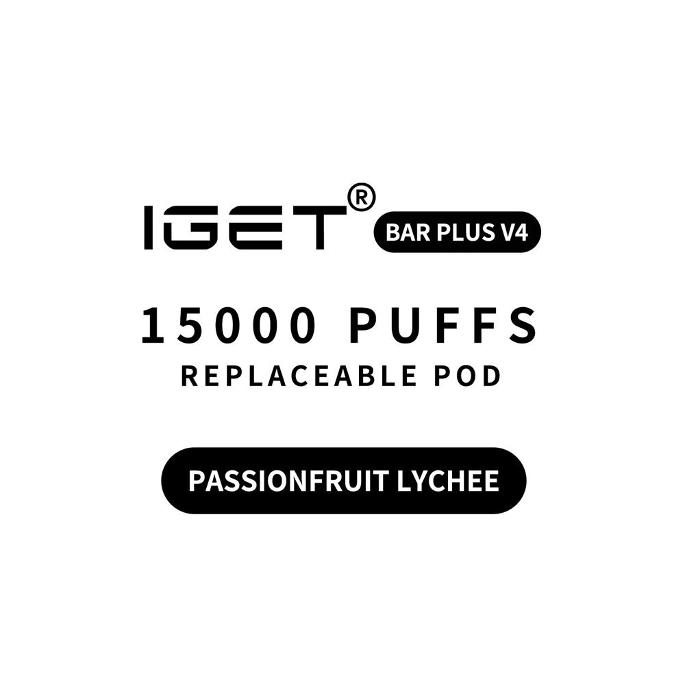 IGET Bar Plus 4.0 15000 Puffs Prefilled Pod