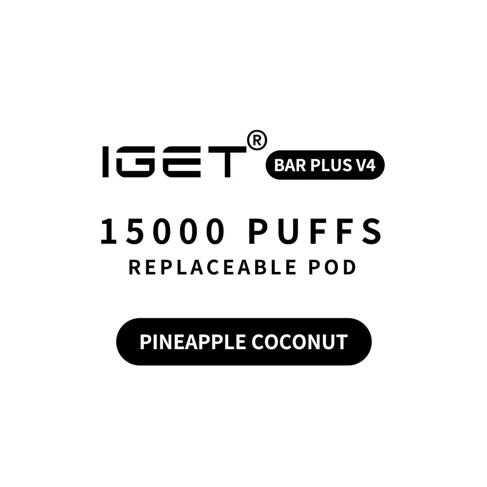 IGET Bar Plus 4.0 15000 Puffs Prefilled Pod