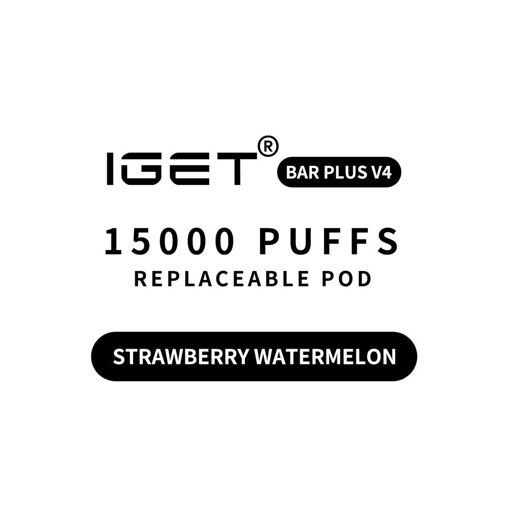 IGET Bar Plus 4.0 15000 Puffs Prefilled Pod
