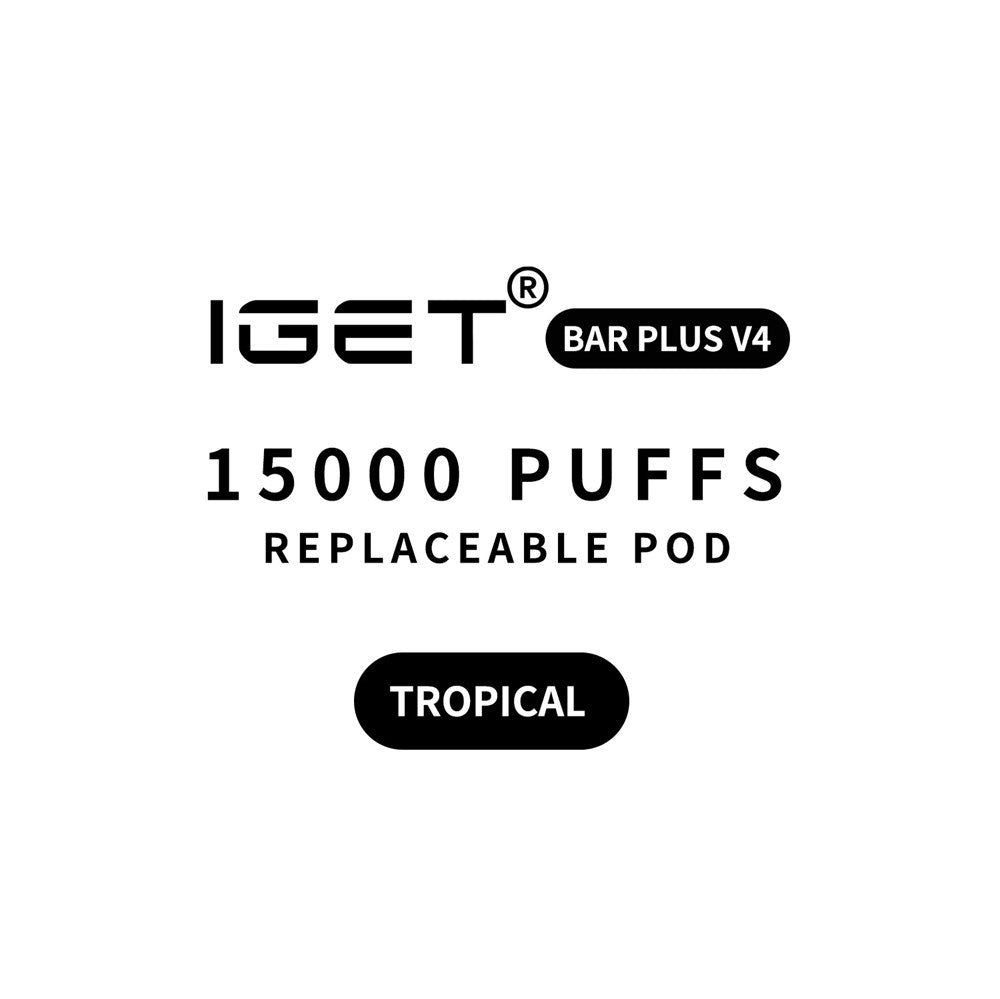 IGET Bar Plus 4.0 15000 Puffs Prefilled Pod