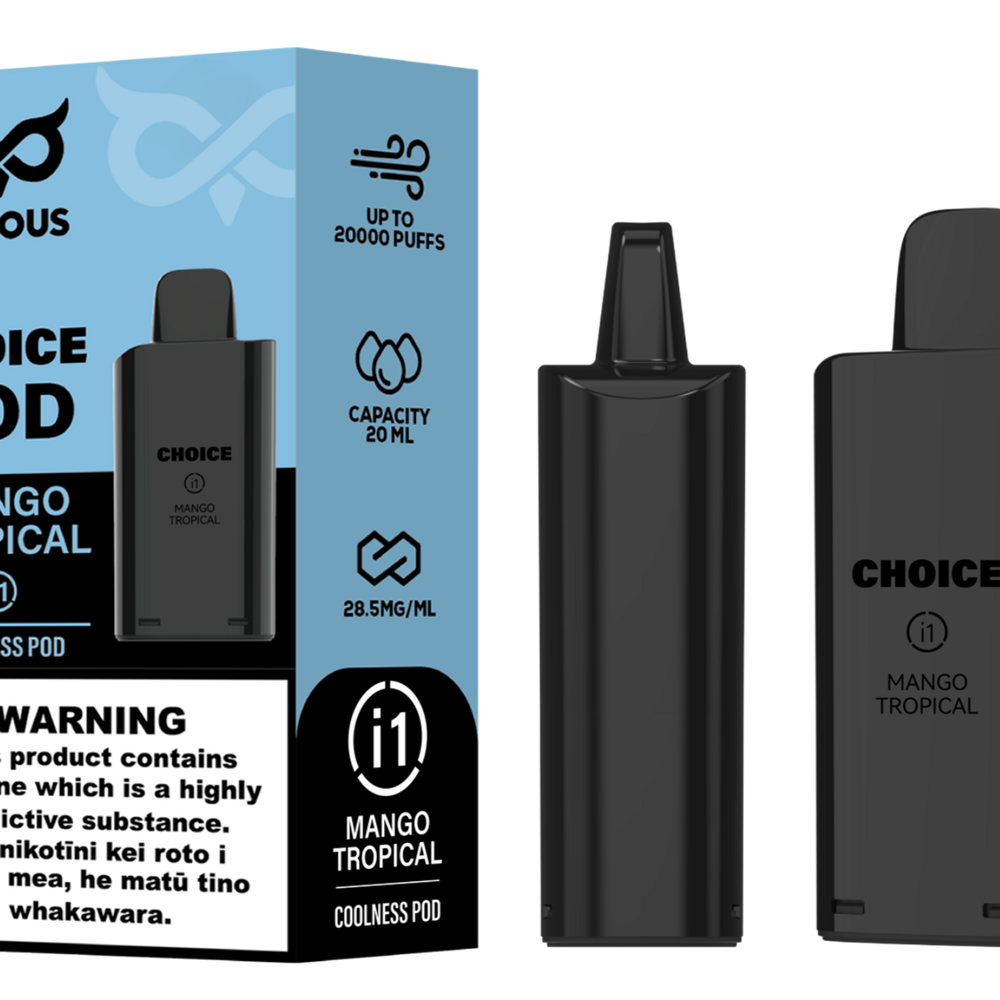 Juvous Choice Plus 20000  Puffs Prefilled Pod