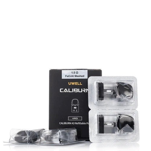 UWELL Caliburn A3 Replacement Pods 2ml (4 Pack)