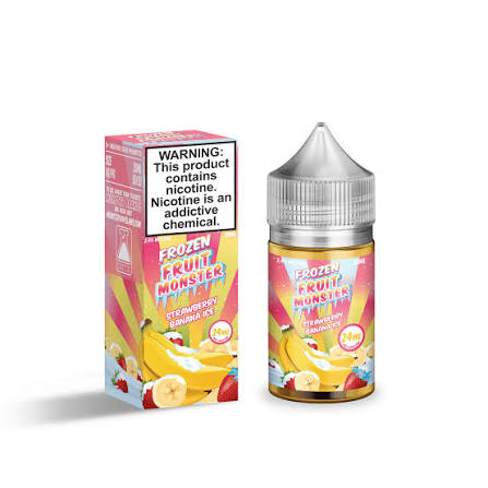 Fruit Monster Salt - Strawberry Banana 30mL